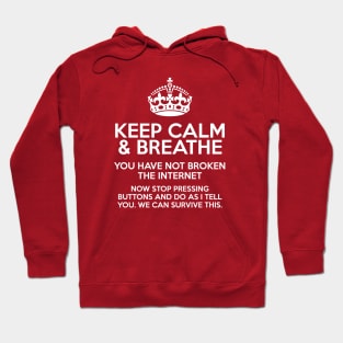 Keep Calm Webmaster Hoodie